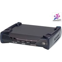 ATEN デュアルリンクDVIーDIPーKVMレシーバー(2K、PoE対応) KE6912R 1台 425-0646（直送品）