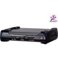 ATEN デュアルリンクDVIーDIPーKVMレシーバー(2K&PoE対応、デュアルSFP搭載) KE6922R 1台 425-0470（直送品）