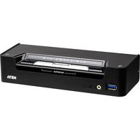 ATEN ハイブリッドKVMPスイッチ/3ポート/USBーC/Displayport CS1953 1台 364-8650（直送品）