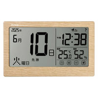 ノア精密 電波カレンダー時計 a35978 1個（直送品）