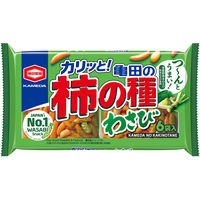 亀田製菓 亀田の柿の種 わさび 4901313204689 1セット(164g×12個)（直送品）