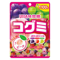 UHA味覚糖 コグミ フルーツアソート 4902750641341 1セット(80g×10個)（直送品）