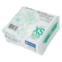 川西工業　検査検診用ニトリルグローブ ニトリーン ホワイト XS M008XS 1袋（125枚入）