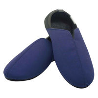 エコワン 防災スリッパ シューズ Mサイズ 21.5~23.5cm ネイビー 6300088285 1足（直送品）