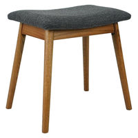 平インテリア産業 レッドオーク スツール ケインズ ブラウン TC-2502 BR 1台（直送品）