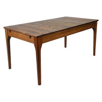 平インテリア産業 レッドオーク 伸長式テーブル メーベル ブラウン 幅150/180 TD-2501L BR 1台（直送品）