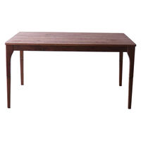 平インテリア産業 R.O 布団が掛けれるテーブル 135×80cm ブラウン TD-2502L BR 1台（直送品）