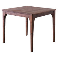 平インテリア産業 R.O 布団が掛けれるテーブル 80×80cm ブラウン TD-2502M BR 1台（直送品）