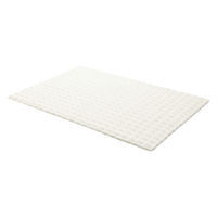 アイリスオーヤマ Ｈａｇａｓｈ はがして洗える Ｈａｇａｓｈ カバーラビットファー調 幅1300×奥行1850mm ホワイト 1枚（直送品）