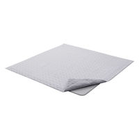 アイリスオーヤマ はがして洗える Ｈａｇａｓｈラグセット 杢キルト 幅1850×奥行1850mm グレー HAGSM10-1818 1セット（直送品）