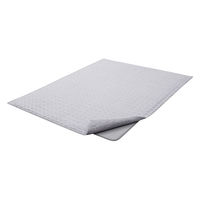 アイリスオーヤマ はがして洗える Ｈａｇａｓｈラグセット 杢キルト 幅1850×奥行2400mm グレー HAGSM10-1824 1セット（直送品）