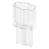 アイリスオーヤマ 組立簡単 連結スチールラック用上下連結パーツ クリア 1セット(100個入)（直送品）