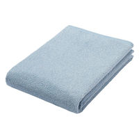 無印良品 やわらか薄手バスタオル ６０×１２０ｃｍ ブルー 良品計画