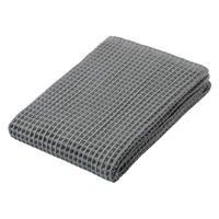 無印良品 ワッフル大判バスタオル（新） ７０×１４０ｃｍ チャコールグレー 良品計画