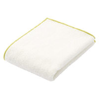 無印良品 カラーステッチパイル織りハンドタオル ３４×３５ｃｍ アイボリー 良品計画