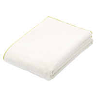 無印良品 カラーステッチパイル織りバスタオル ６０×１２０ｃｍ アイボリー 良品計画