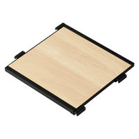 アイリスオーヤマ 組立簡単 連結スチールラック用棚板 幅355×奥行310×高さ17.5mm ナチュラルオーク 1枚（直送品）