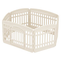 アイリスオーヤマ ペットサークル CIー606 アイボリー 1台（直送品）