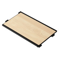 アイリスオーヤマ 組立簡単 連結スチールラック用棚板 幅555×奥行310×高さ17.5mm ナチュラルオーク 1枚（直送品）