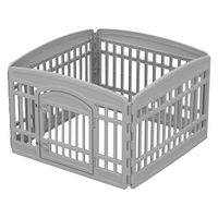 アイリスオーヤマ ペットサークル CIー604 グレー 1台（直送品）