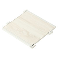 アイリスオーヤマ 組立簡単 連結スチールラック用棚板 幅355×奥行310×高さ17.5mm ホワイトアッシュ 1枚（直送品）