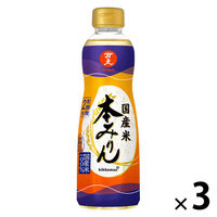 マンジョウ 国産米 本みりん 500ml 1セット（1本×3） キッコーマン
