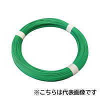 フジテックジャパン ビニール巻針金グリーン 1kg巻 #16 ビニール被覆線 園芸・植木・支柱固定用 1100100006494 1個（直送品）