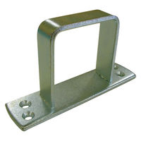 フジテックジャパン ユニクロ座付貫抜 60規格【通】 引戸・倉庫扉用 スムーズ固定金具 1100100016646 1個（直送品）