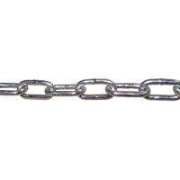 フジテックジャパン ユニクロ小判チェーン 3mm規格 内長20mm×内幅5mm×長さ30m 1100100016669 1個（直送品）