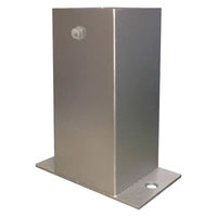 フジテックジャパン スポット柱受 120mm規格 シルバー 柱受金物 1100100016706 1個（直送品）