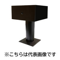 フジテックジャパン ステンレス柱受 200mm規格【角】 ブラック 柱受金物 1100100016708 1個（直送品）