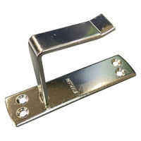 ステンレス座付貫抜 45規格【受】 10個入 引戸・倉庫扉用 スムーズ固定金具 1100100016784 1箱(10個入)（直送品）