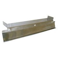 ステンレス油切りプレート300mm規格 適応換気扇250mm10個入 業務用 厨房用 1100100016845 1箱(10個入)（直送品）