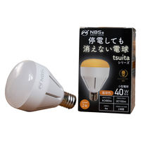 日本防災スキーム 防災用電球 coconimo tsuita(電球色) E17OR40WS 1個（直送品）