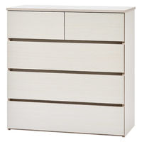 アイリスオーヤマ 組立簡単ウッドチェスト 幅790×奥行390×高さ816ｍｍ ホワイト 1台（直送品）