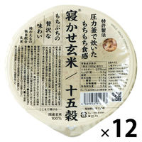 寝かせ玄米ごはん　十五穀ブレンド160g 12個 結わえる パックご飯
