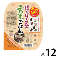 ほくほく豆の玄米ごはん150ｇ 12個 越後製菓 パックご飯