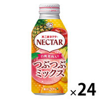 伊藤園 不二家 ネクターつぶつぶミックス 380g 1箱（24缶入）