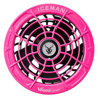 山真製鋸 アイスマンハイパワーファン アイスピンク HP30V-PK-SET 1式（直送品）