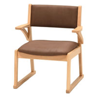 【軒先渡し】光製作所 ミドル高さチェア フェルテチェア ナチュラル 1脚（直送品）