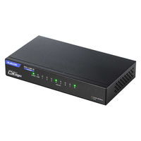2.5G スイッチングハブ 8ポート 全ポート2.5Gbps対応 静音ファンレス ブラック EHC-LQ01-8 エレコム 1個（直送品）
