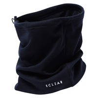 ネックウォーマー 防寒 調節ドローコード ネックカバー フリーサイズ ブラック HCSL-RWNWFBK エレコム 1個（直送品）