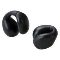 ワイヤレスイヤホン イヤーカフタイプ 耳を塞がない マルチポイント 軽量 ブラック LBT-OWS03BK-EC エレコム 1個（直送品）