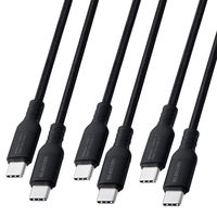 タイプC ケーブル 100W PD対応 C-C 0.5m/1m/2m ブラック MPA-CCEC5PSTHBK エレコム 1個（直送品）
