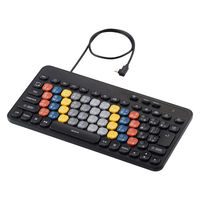 KEY PALETTO 有線 USB Type-C接続 メンブレン式 ブラック TK-KP20UMCIBK エレコム 1個（直送品）
