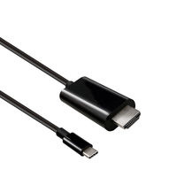 エアージェイ ミラーリングケーブル Type-C to HDMI 4K/60Hz 3m AHD-C3M 1本（直送品）