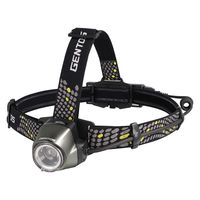 ジェントス リバティBOX着脱式無段階調光ヘッドライト充電式 LY-FOM3 1台（直送品）