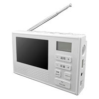 WINTECH(ウィンテック/廣華物産) AMFM塔載手回しワンセグテレビ TVR-L351R 1台（直送品）