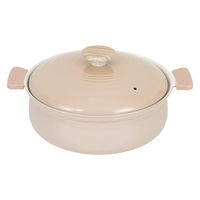 和平フレイズ 軽いセラミック IH対応卓上鍋24cm(ピンク) RB-3654 1個（直送品）