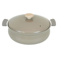 和平フレイズ 軽いセラミック IH対応卓上鍋27cm(グレー) RB-3656 1個（直送品）